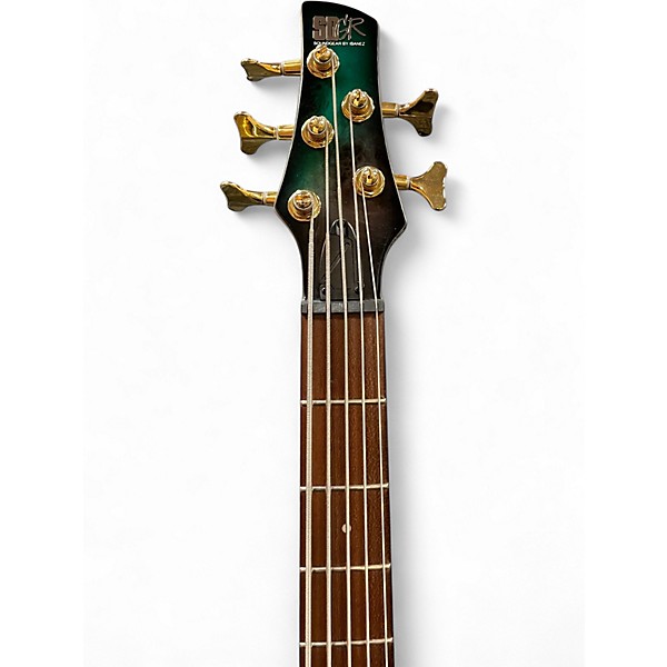 Used Ibanez SR405EPBDX Standard Soundgear Tropical Seafloor Burst Electric Bass Guitar