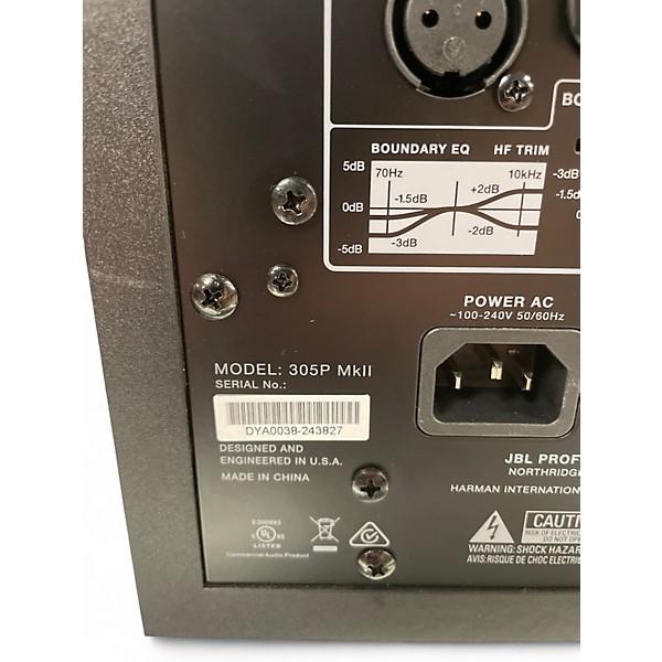 Used JBL 305P MKII Pair Powered Monitor