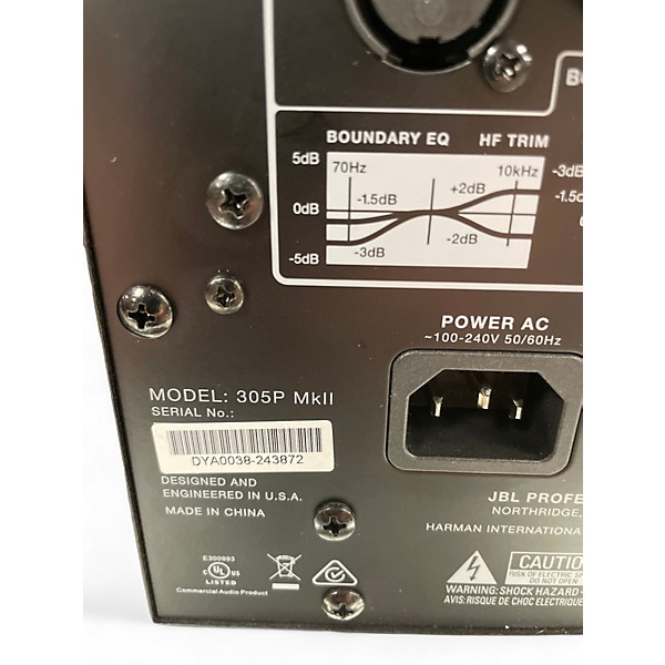Used JBL 305P MKII Pair Powered Monitor
