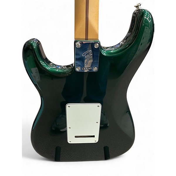 Used Fender Player II Stratocaster British Racing Green Solid Body Electric Guitar