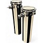 Used ddrum 22in deccabon set Black and White Drum