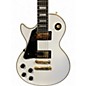Used Epiphone Les Paul Custom Left Handed Alpine White Electric Guitar