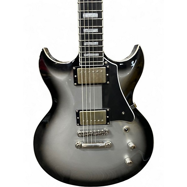 Used ESP LTD ROYAL SHIVA Silverburst Solid Body Electric Guitar