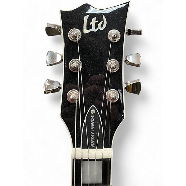 Used ESP LTD ROYAL SHIVA Silverburst Solid Body Electric Guitar