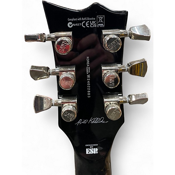 Used ESP LTD ROYAL SHIVA Silverburst Solid Body Electric Guitar