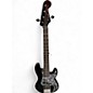 Used Squier CONTEMPORARY PRECISION 5 Black Electric Bass Guitar thumbnail