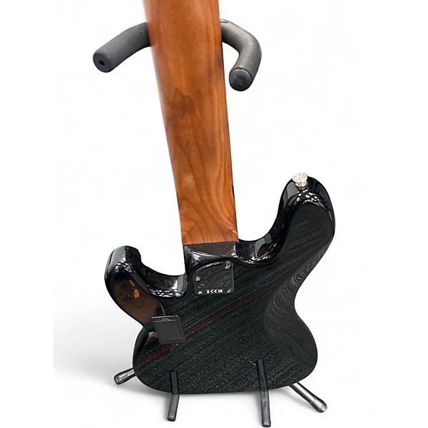 Used Squier CONTEMPORARY PRECISION 5 Black Electric Bass Guitar