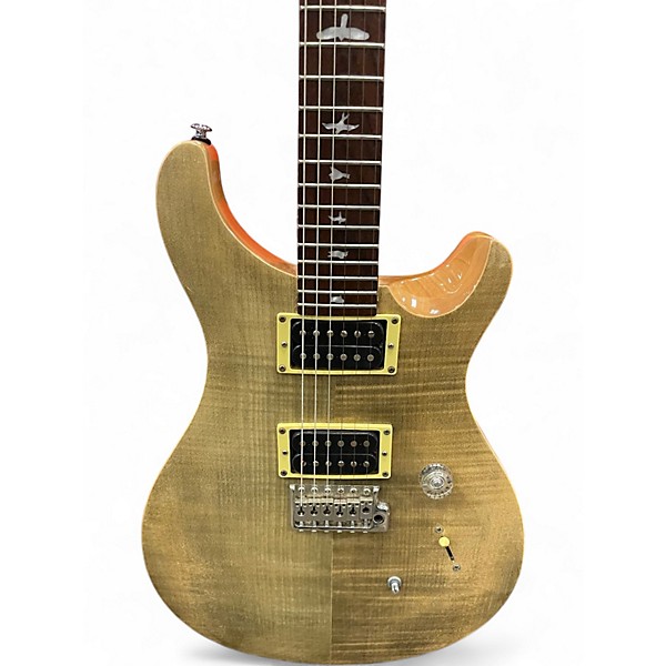 Used PRS SE Custom 24 TRAMPAS GREEN Solid Body Electric Guitar