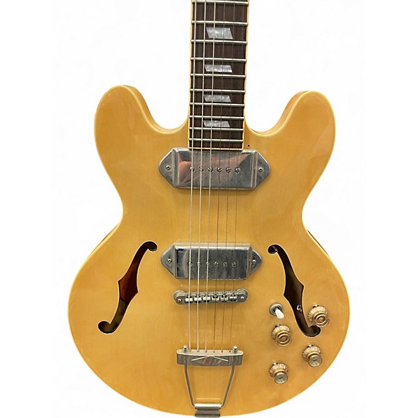 Used Epiphone Casino Hollowbody Blonde Hollow Body Electric Guitar