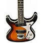Used Eastwood sidejack deluxe 20th LTD Sunburst Solid Body Electric Guitar thumbnail
