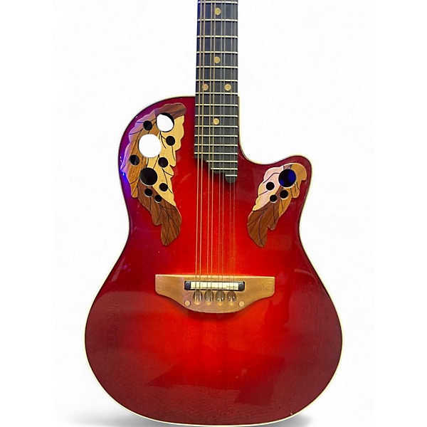 Used Ovation MM68 Red Mandolin