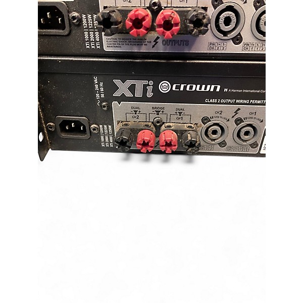 Used Crown XTI4000 Power Amp