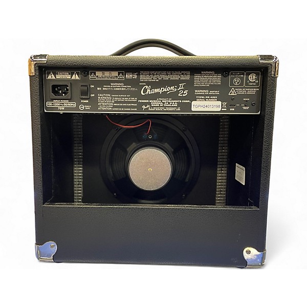 Used Fender CHAMPION II 25 Guitar Combo Amp