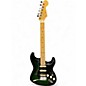 Used Fender Deluxe Players Stratocaster HSS Green Burst Solid Body Electric Guitar thumbnail