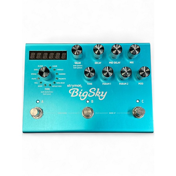 Used Strymon Bigsky Reverb Effect Pedal