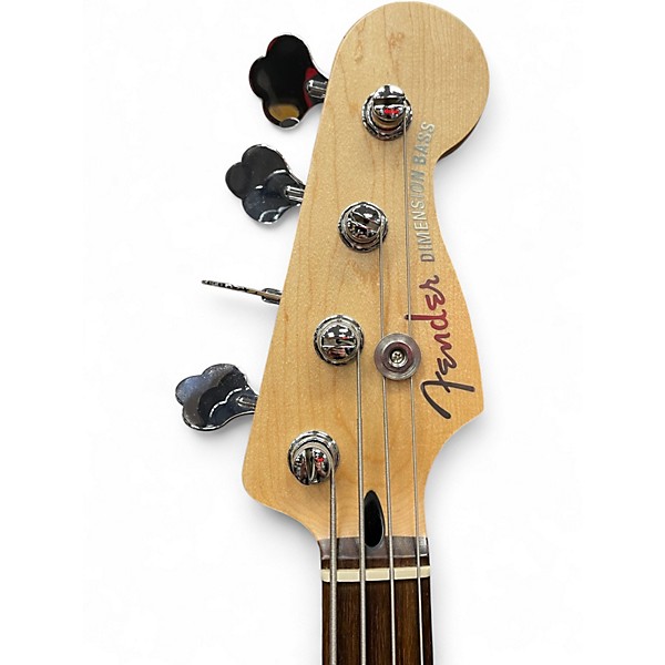 Used Fender DIMENSION Black Electric Bass Guitar