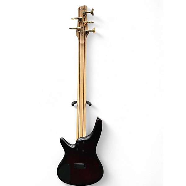 Used Ibanez SR305EDX Wine Red Electric Bass Guitar