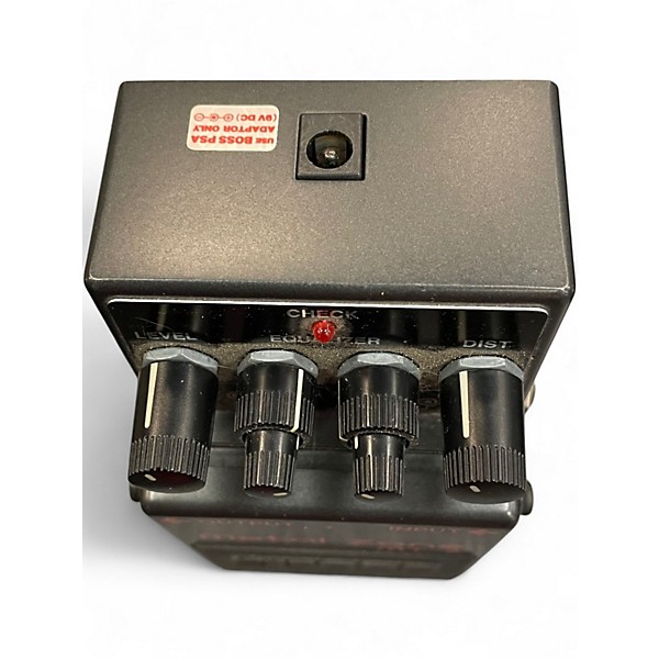 Used BOSS MT2 Metal Zone Distortion Effect Pedal