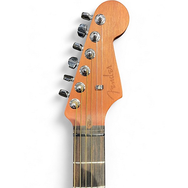 Used Fender American Acoustasonic Stratocaster 3 Color Sunburst Acoustic Electric Guitar