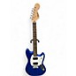 Used Squier Bullet Mustang HH Imperial Blue Solid Body Electric Guitar thumbnail