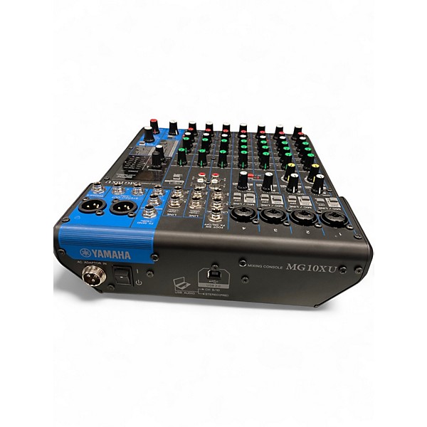 Used Yamaha MG10XU 10 Channel Mixer with Effects Unpowered Mixer