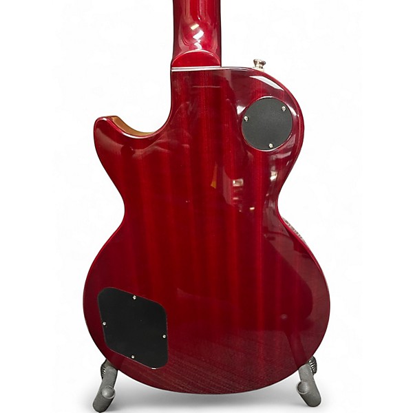 Used 2024 Epiphone Les Paul Standard Cherry Sunburst Solid Body Electric Guitar