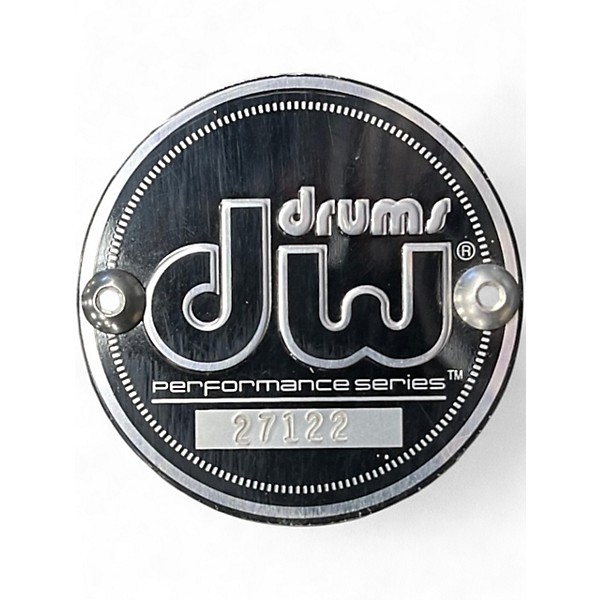 Used DW 4 Piece Performance Series Pewter Sparkle Drum Kit
