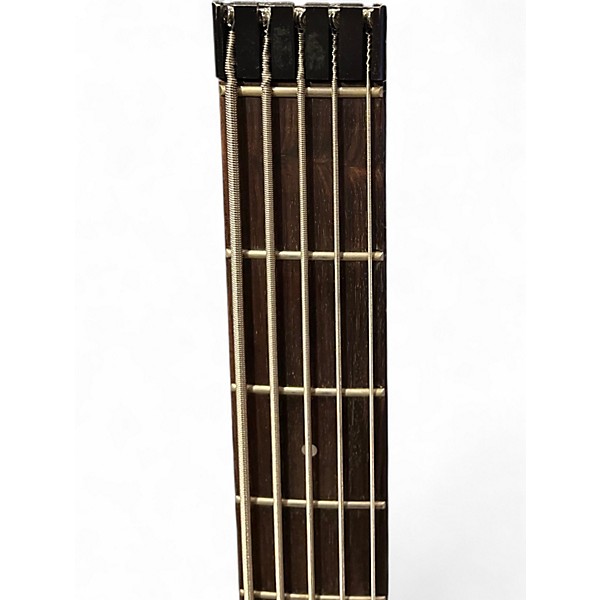 Used Steinberger XT25 Spirit 5 String WHITE Electric Bass Guitar