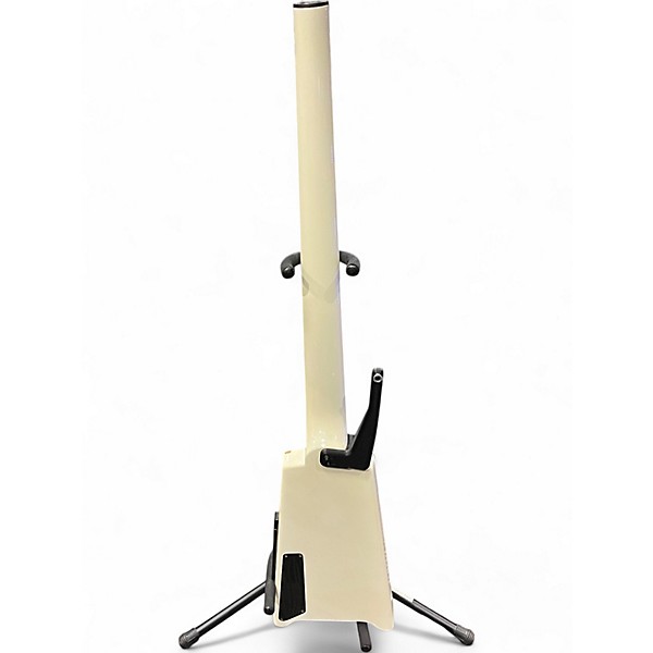 Used Steinberger XT25 Spirit 5 String WHITE Electric Bass Guitar