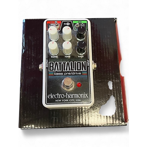 Used Electro-Harmonix Nano Battalion Bass Effect Pedal