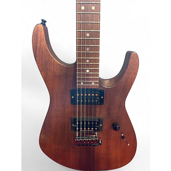 Vintage 1990s Charvel SAN DIMAS KOA Natural Solid Body Electric Guitar