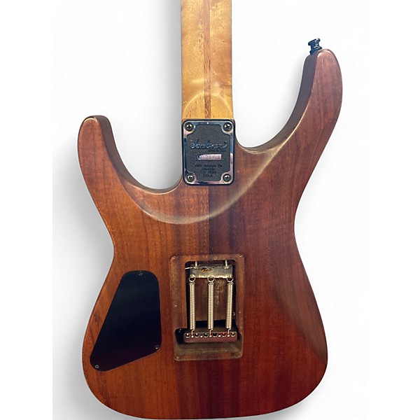 Vintage 1990s Charvel SAN DIMAS KOA Natural Solid Body Electric Guitar