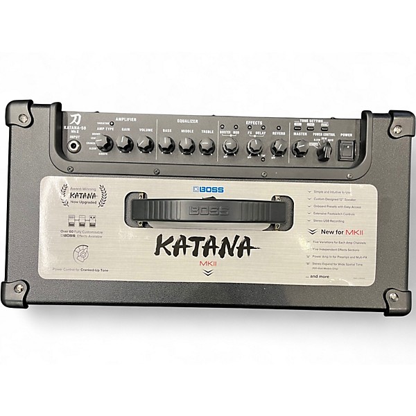 Used BOSS Katana KTN50 MKII 50W 1X12 Guitar Combo Amp