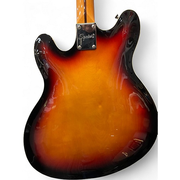 Used Squier Classic Vibe Starcaster 3 Color Sunburst Hollow Body Electric Guitar