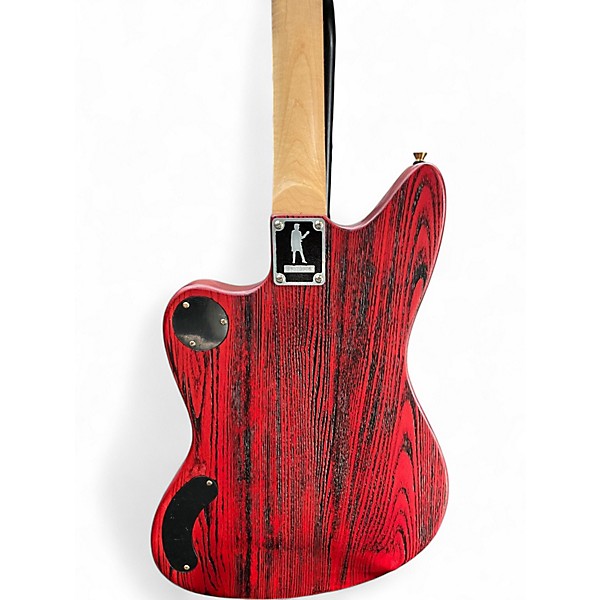 Used Slick SL56 CRIMSON Hollow Body Electric Guitar