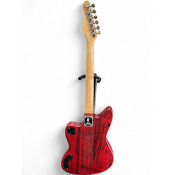 Used Slick SL56 CRIMSON Hollow Body Electric Guitar