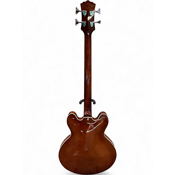 Used Harley Benton HB60 Walnut Electric Bass Guitar