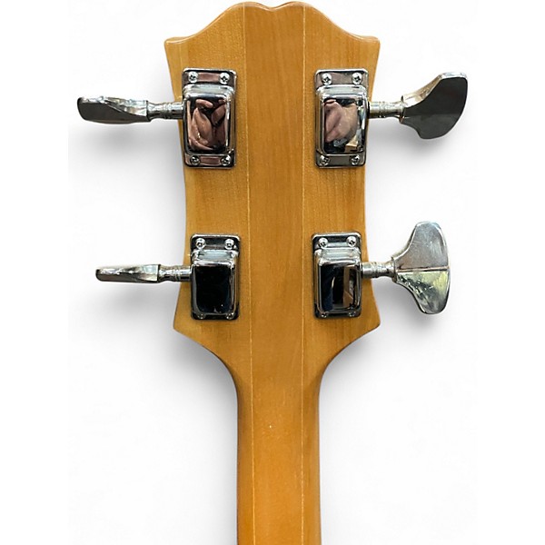 Vintage 1970s Epiphone et285 3 Color Sunburst Electric Bass Guitar