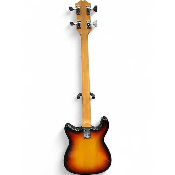 Vintage 1970s Epiphone et285 3 Color Sunburst Electric Bass Guitar