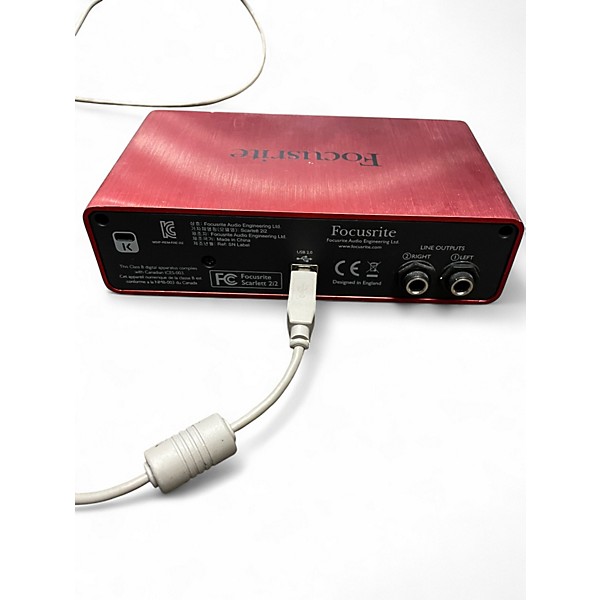 Used Focusrite Scarlett 2i2 Gen 2 Audio Interface