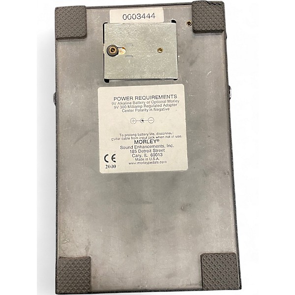 Used Morley Steve Vai Bad Horsie Wah Effect Pedal