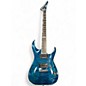 Used ESP LTD MH1000 Ocean Blue Solid Body Electric Guitar thumbnail