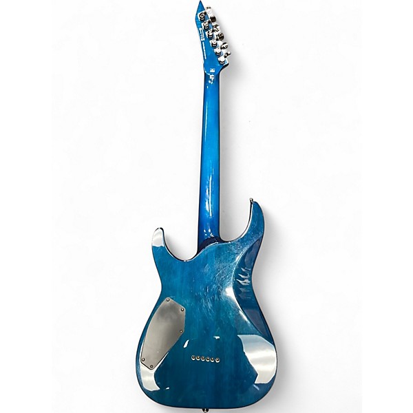 Used ESP LTD MH1000 Ocean Blue Solid Body Electric Guitar