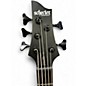 Used Schecter Guitar Research stealth 5 Black Electric Bass Guitar