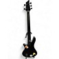 Used Schecter Guitar Research stealth 5 Black Electric Bass Guitar