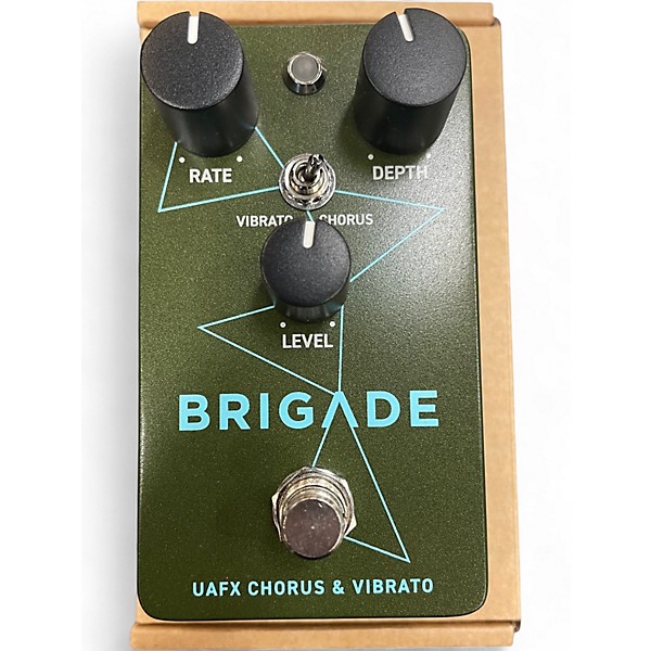 Used Universal Audio Uafx Brigade Chorus & Vibrato Effect Pedal