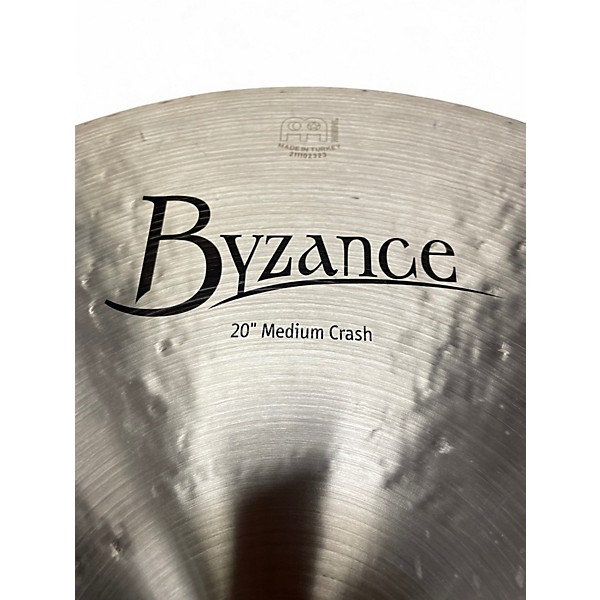 Used MEINL 20in Byzance Medium Crash Cymbal