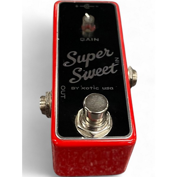 Used Xotic SUPER SWEET Effect Pedal