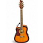 Used Kona LEFT HANDED CE 2 Color Sunburst Acoustic Guitar