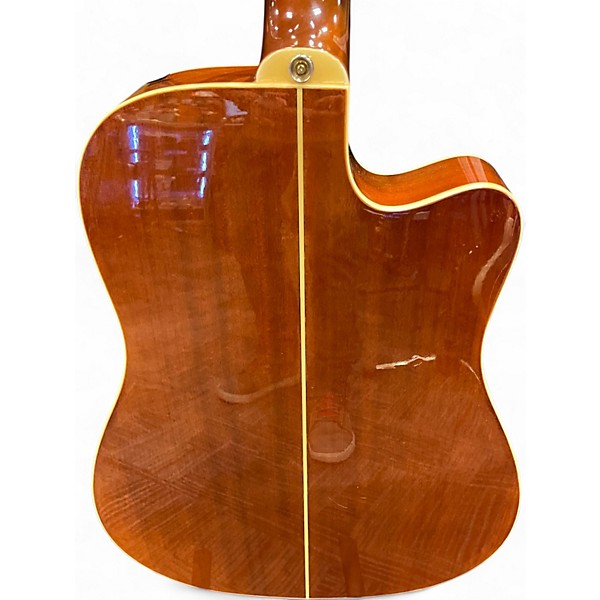 Used Kona LEFT HANDED CE 2 Color Sunburst Acoustic Guitar